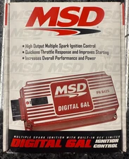 ON SALE MSD 6425 Digital 6AL Ignition Control w/ Rev Control - Red BRAND NEW !!