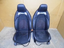 2021-2024 Toyota Gr Supra Front Leather Suede Bucket Seats Rh Lh Black Oem 2021-2024 Toyota Gr Supra Front Leather Suede Bucket Seats Rh Lh Black Oem