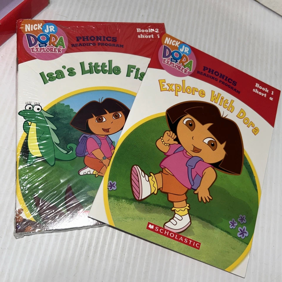 Lot Of 3 Dora the Explorer Phonics 12 Book Reading Program Lee Quinlan - Image 4 of 4