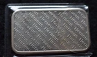 Heraeus 1 ounce 0.999 Fine Silver Bar with flower logo