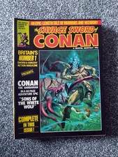 The Savage Sword Of Conan 21 - 30 Vintage Conan The Barbarian Sword & Sorcery UK