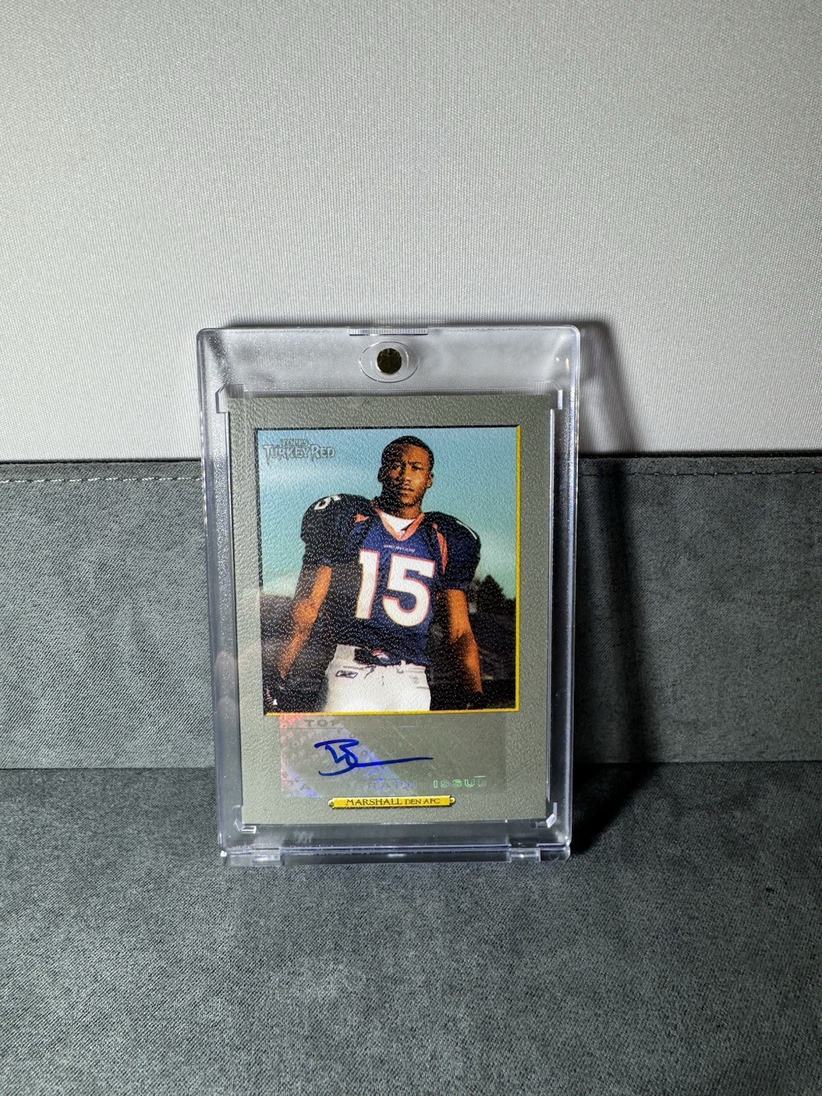 Brandon Marshall Topps Turkey Red Autograph Red #TRABM Autograph Red
