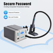 861DW 1000W Soldering Hot Air Heat Gun Hot Air Rework Station Digital Display