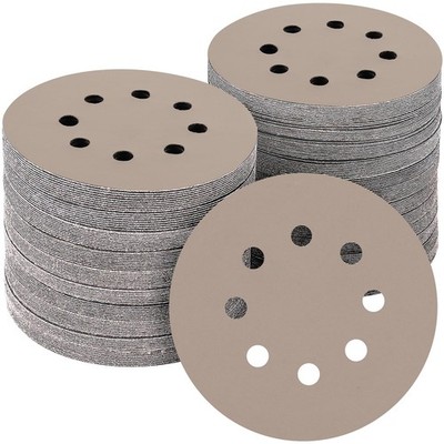 POTUINOM 50x 5'' Silicon Carbide Sanding Discs 3000 Grit Wet/Dry Orbital
