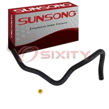 Sunsong Pipe To Pipe Power Steering Return Line Hose for 2005-2010 Honda xp