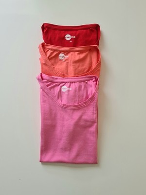 Damenshirts, T-Shirts, 3 tlg. Set, Basics, Neuwertig