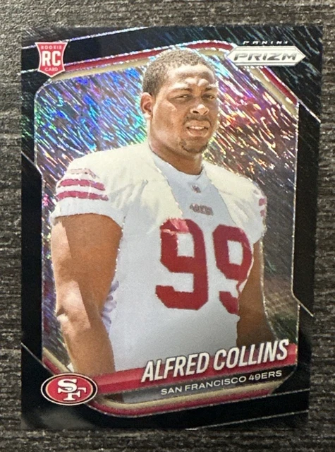 ALFRED COLLINS - 2025 Panini Prizm Rookie BLACK SHIMMER PRIZM 1/1 SSP - 49ers RC