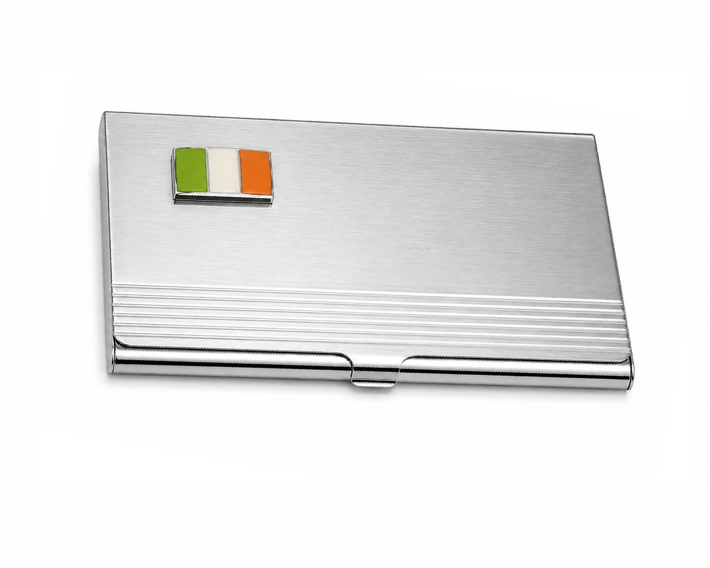 Irish Flag Business Card Holder – Onyx Art BC04 Premium Ireland Business Card