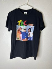 1992 Cross Colour TLC Medium T-Shirt 90's Retro Hip-Hop Short Sleeve