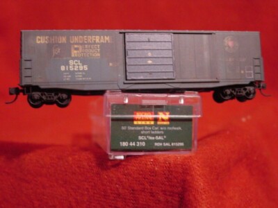 MTL 180 44 310  SCL ex SAL 'weathered' 50' Box Car #SCL 815295 'NEW' N-SCALE