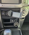 Car Mount Hands Free Cell Phone Holder DC Socket USB Ports Adjustable Swivel