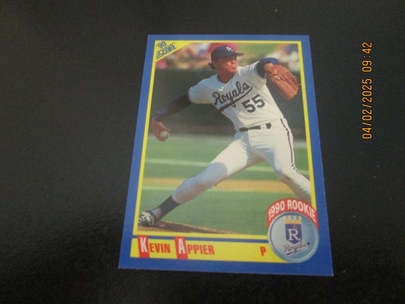 KEVIN APPIER ROYALS 1990 SCORE  ROOKIE BASEBALL CARD #625