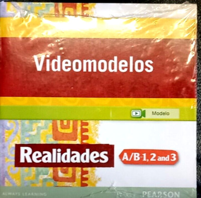 NEW! REALIDADES 2014 VIDEOMODELOS DVD LEVEL AB1-3 [2014] DPAK