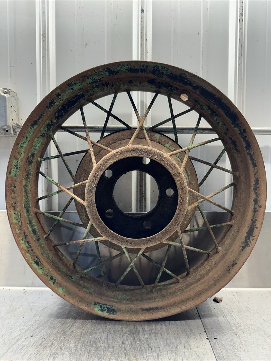 1930 Ford Model A 18 Inch Metal Spoke Wheel Vintage Original | eBay