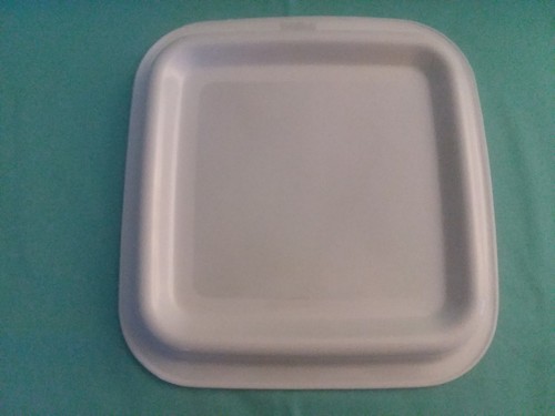 Corningware Microwave Warmer MW-2 11 1/2" x 11 1/2" White - Picture 2 of 3
