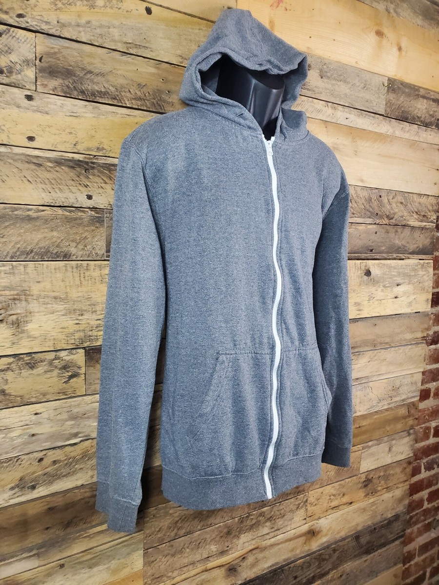 Counter Intelligence Hoodie Gray Men XXL Fullzip Chest 48