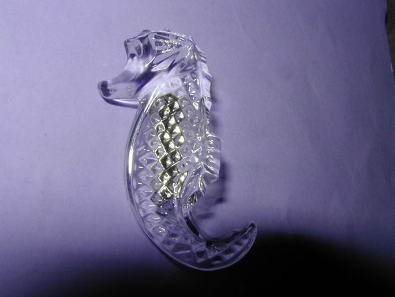Waterford® Crystal Seahorse Brooch Pin Limited Edition