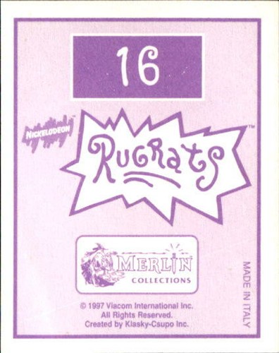 Rugrats Nickelodeon Stickers Card YOU PICK 1997 Merlin Sticker Book Like Panini - Picture 33 of 349