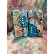 2packs Pamper Splashers swim pants Splashers size Large 31 lbs