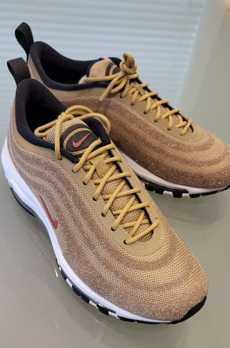RARE 🌸Nike Air Max 97 LXX 927508-700 Swarovski Crystals RARE 🌸Nike Air Max 97 LXX 927508-700 Swarovski Crystals