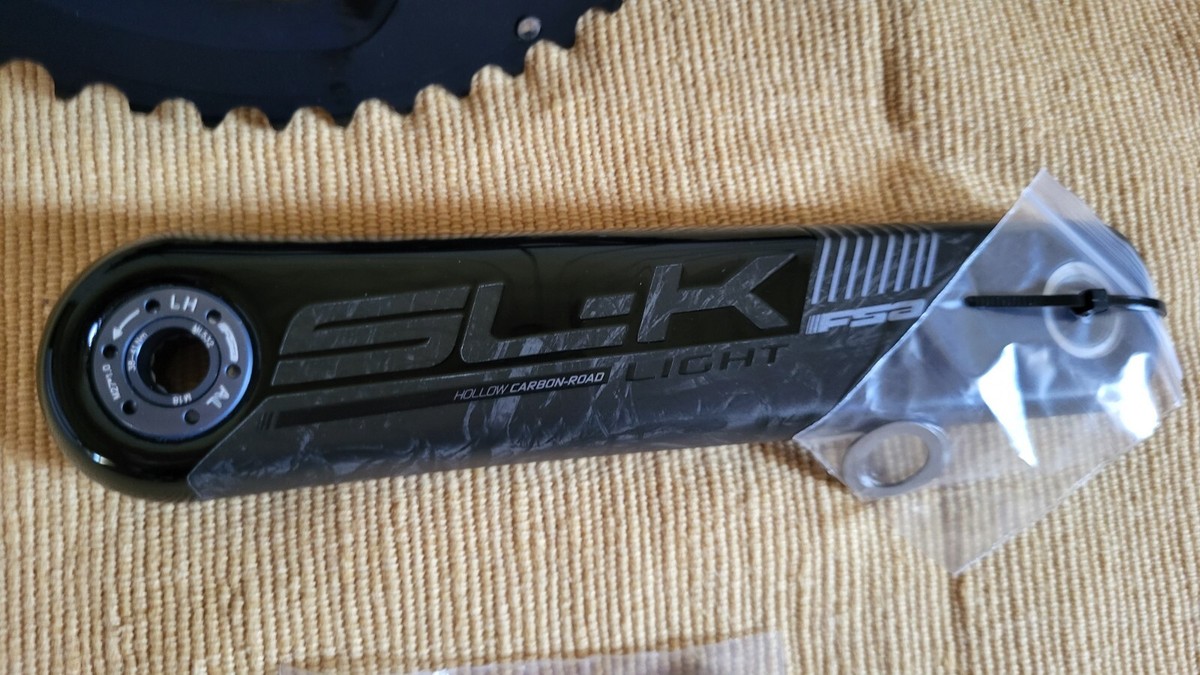 パーツ FSA SL-K LIGHT CARBON CRANK FSA SL-K Light Crankset For BB30 With Bearings - Components