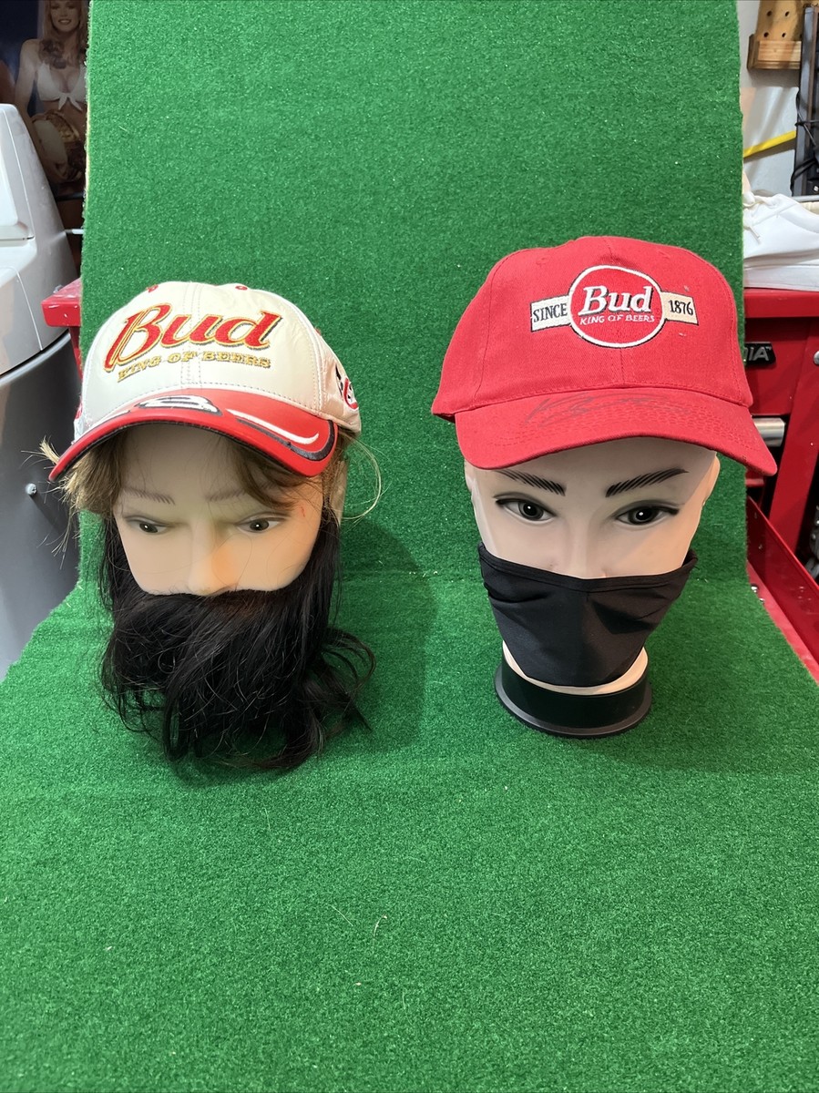 NASCAR Chase Budweiser #8 Dale Earnhardt Jr Leather Hat