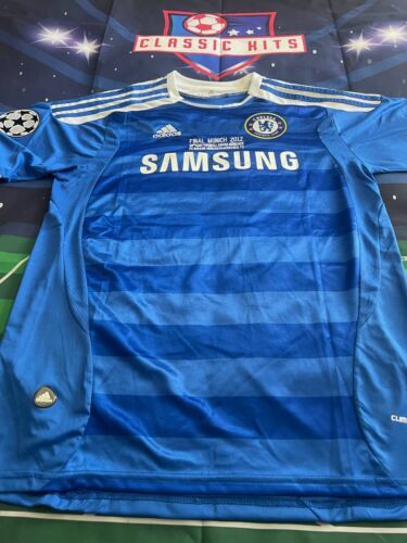 Didier Drogba 11-12 Chelsea Home UCL Final Retro Jersey #11 - 第 2/19 張圖片