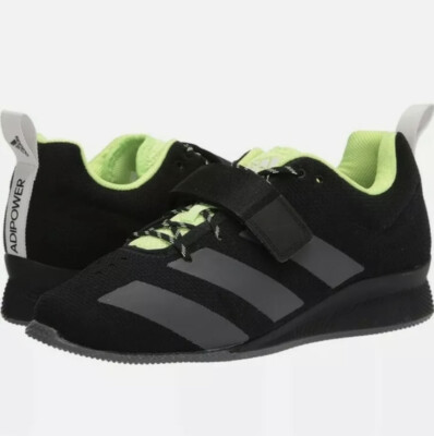 Adidas Weightlifting Shoes ADIPOWER Powerlifting Black  Men\'s Sz 7 Adidas Weightlifting Shoes ADIPOWER Powerlifting Black Men main image 3