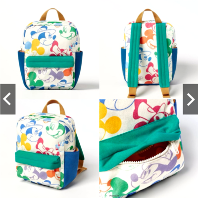 Disney x ZARA Mickey Mouse Backpack Multicolored Kids Toddler