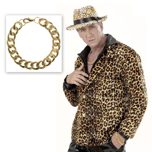 Massive Armkette gold Goldenes Armband Rapper Goldkette Hip Hop Pimp Goldschmuck - Bild 1 von 4
