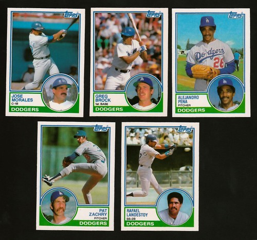 1983 TOPPS TRADED TEAM SETS  U Pick CHOICE LOW PRICES YANKEES CUBS - ROOKIES  - Bild 10 von 28