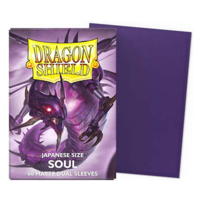 Dragon Shield Japanese 60ct Dual Matte Metallic Purple (Soul