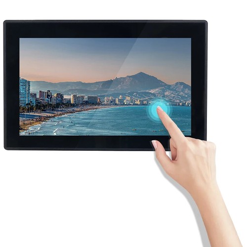 7 Inch All in One Control Panel Industrial Touch Embedded Monitor Tablet - 第 3/9 張圖片