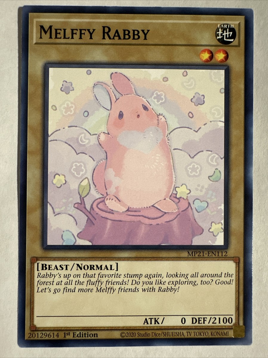 Yugioh! Melffy Rabby - MP21-EN112 - Common - 1st Edition Near Mint