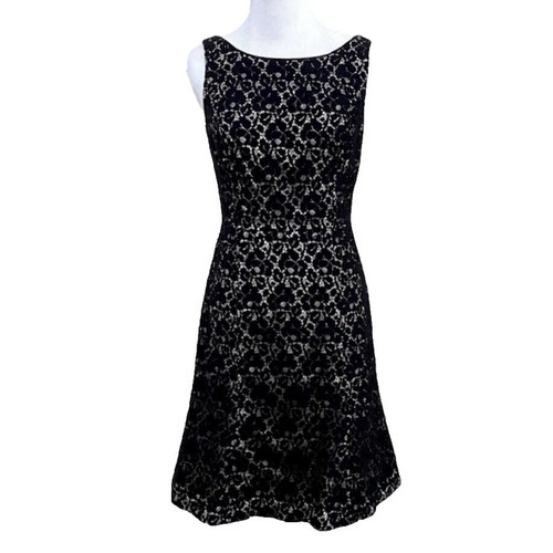 WHITE HOUSE BLACK MARKET FIT AND FLARE LACE DRESS SIZE 10 NWOT | eBay