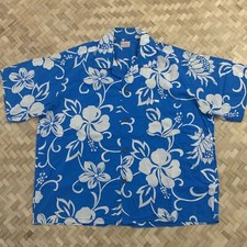 Mens Vintage 50s Hawaiian Shirt Lei O Hawaii 51 Chest XL