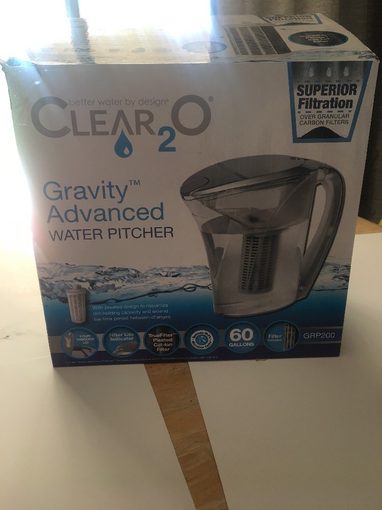 Clear2o GRP200 Advanced Gravity Water Filter Pitcher eBay