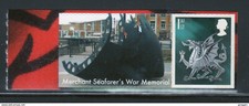 Great Britain Smiler stamp for Glorious Wales Merchant Seafarers War Memorial