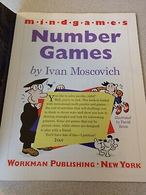 Number+Games+by+Ivan+Moscovich+%282000%2C+Hardcover%29 for sale