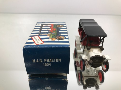 ZISS MODELL NAG PHAETON 1904 -WHITE 1:43- GOOD IN BOX - 491 - Picture 3 of 7