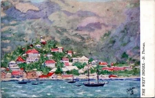 Postcard The West Indies Tuck7048 - St. Thomas