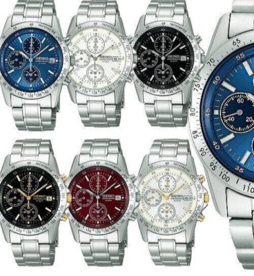 SEIKO SPIRIT SBTQ045/SBTQ071 SBTQ5 Series Chronograph Watch New in Box Japan 