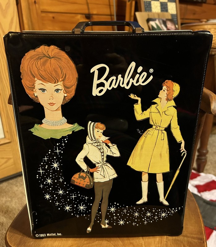 Vintage Barbie doll case 