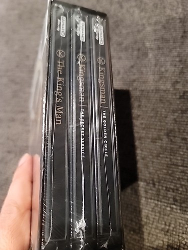 THE KINGSMAN Collection Steelbook 4K UHD Blu-ray Digital,Secret Service Golden - 第 4/8 張圖片