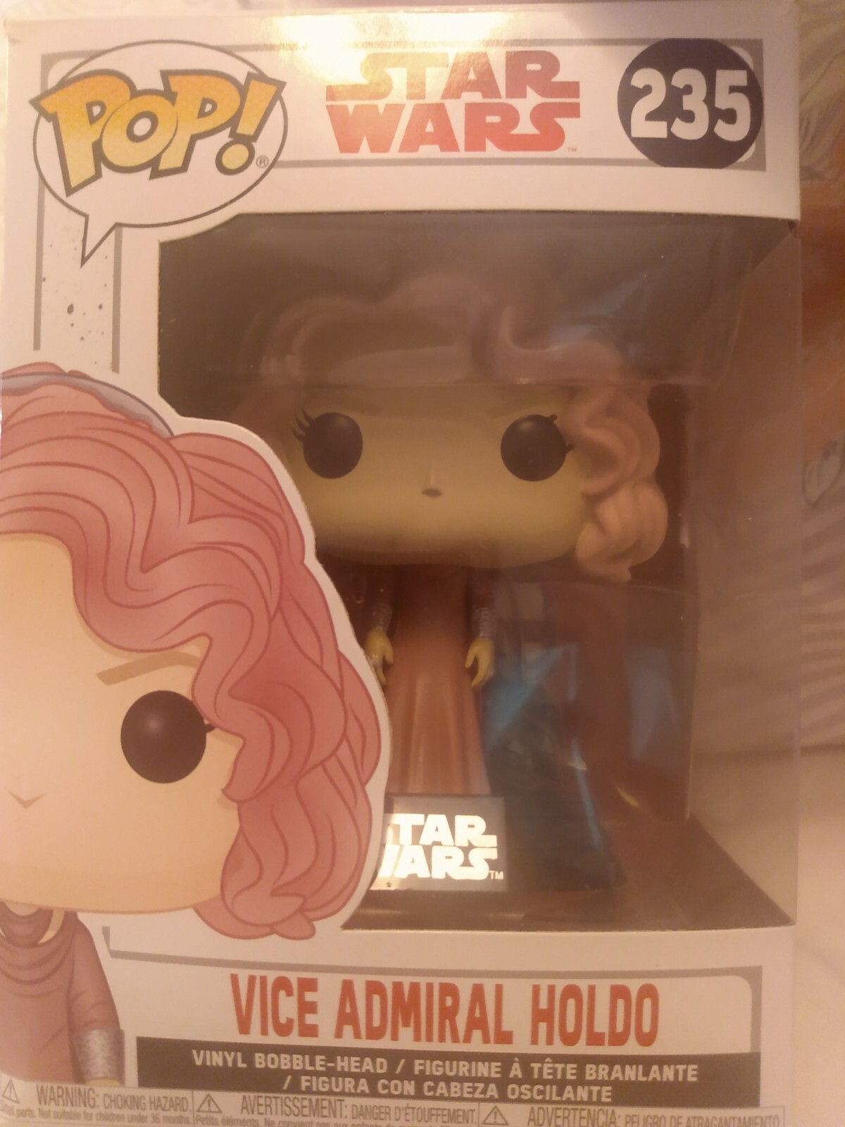 Funko Pop! Star Wars: The Last Jedi - Vice Admiral Holdo Figure
