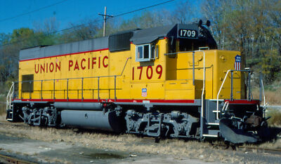 Original Railroad Slide: Union Pacific GP15-1 1709 (1987 view)