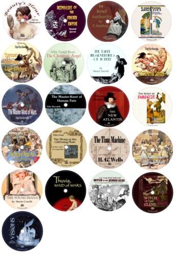 Fantastic Fantasy Fiction Library Vol 4 lot de 21 livres audio en 21 CD audio MP3 - Photo 1 sur 1