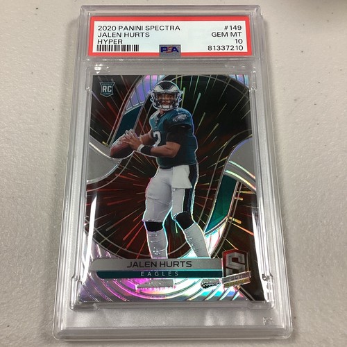 Jalen Hurts [Hyper] #149 2020 Panini Spectra card