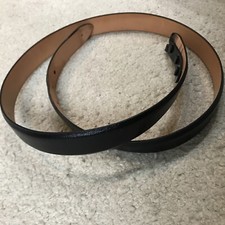 Crescent Black Asian Buffalo Belt Strap, Handcrafted In USA Size 40