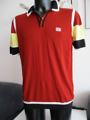 Cipo & Baxx Polohemd NEU Gr.XXL Herren Trikot Terrakota Stretch Shirt Neu o/e